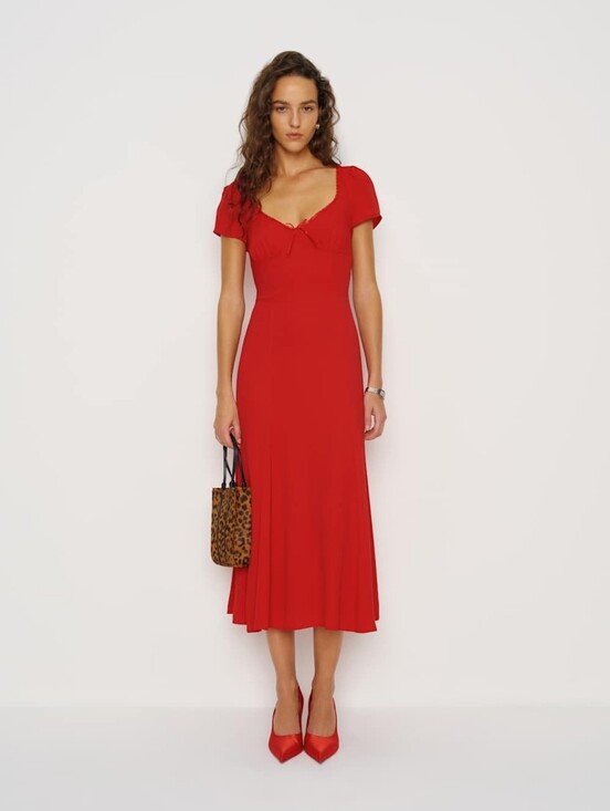 Reformation Dresses & Skirts - Reformation Red Maxi Dress